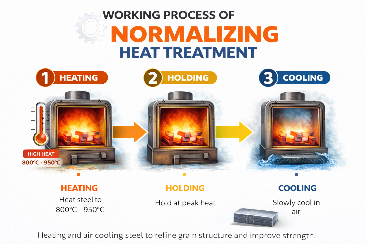 Normalizing Heat Treatment Process